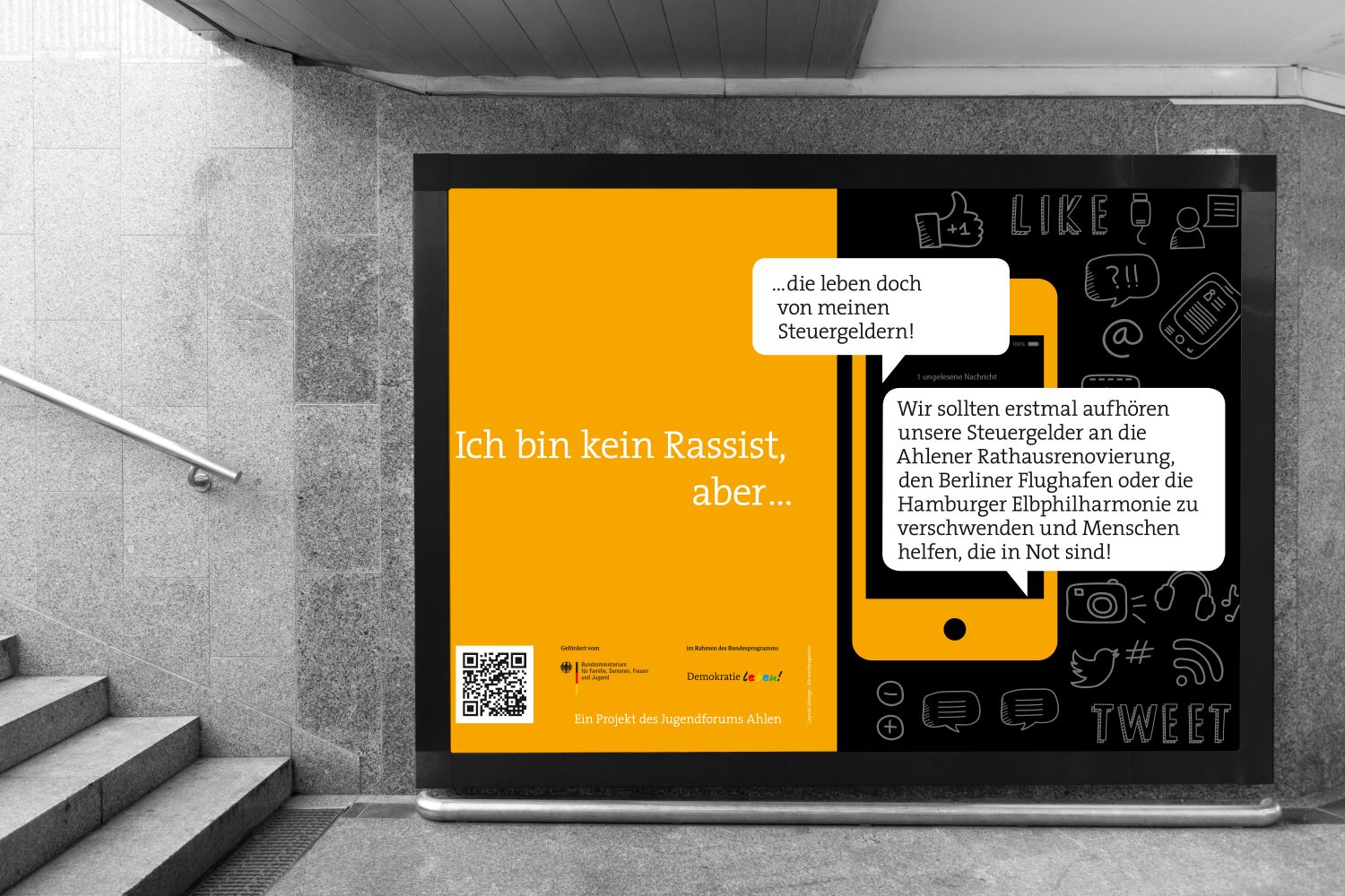 portfolio – jugendforum ahlen billboard