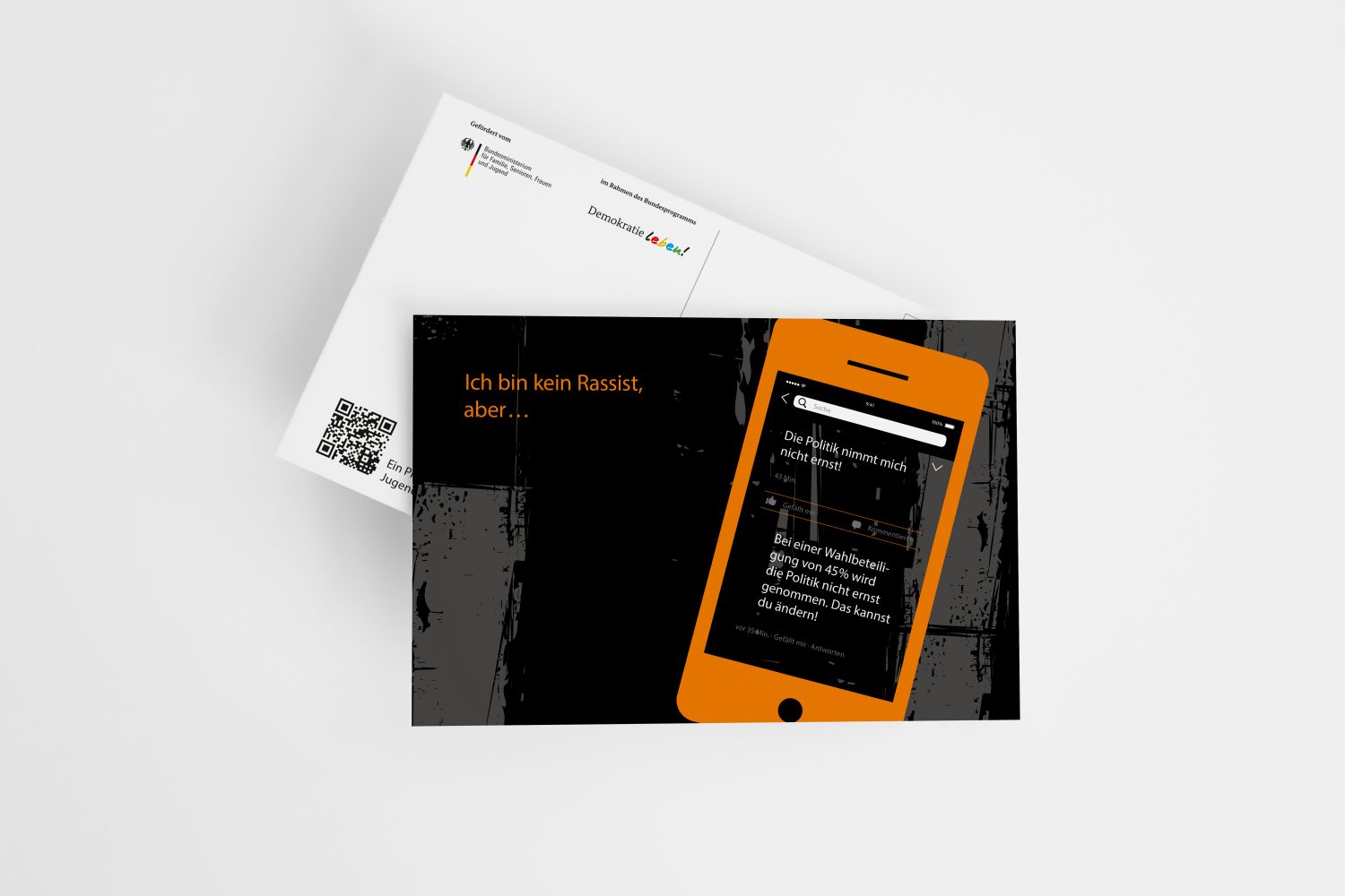 portfolio – jugendforum ahlen postkarte