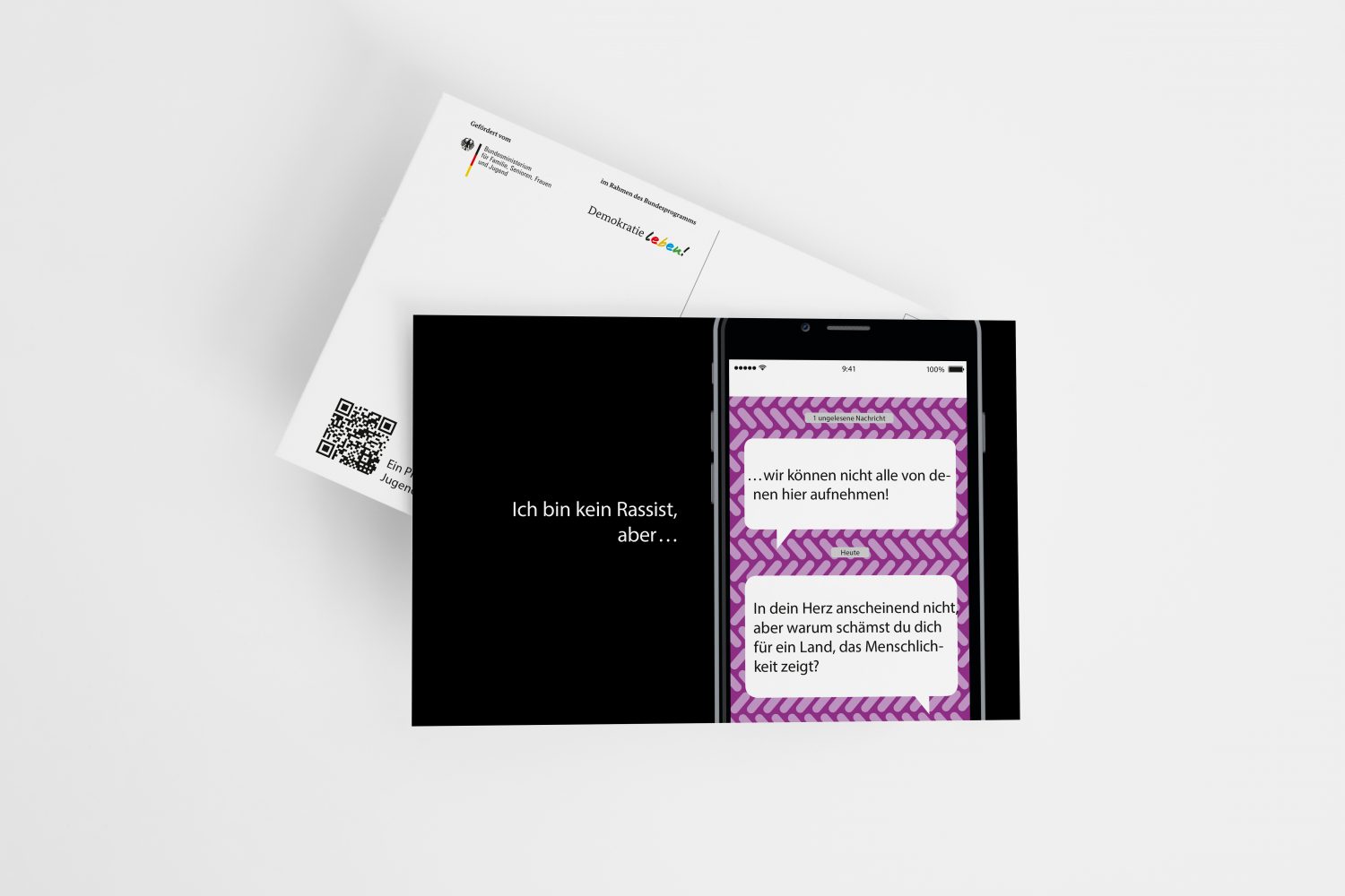 portfolio – jugendforum ahlen postkarte