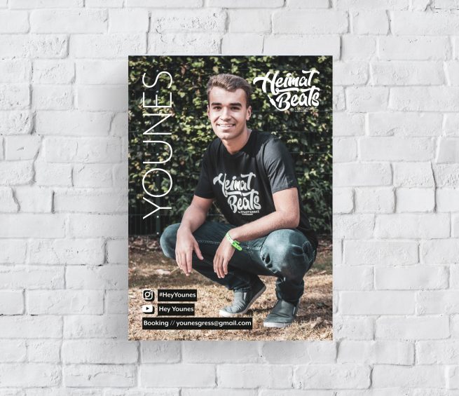 portfolio – autogrammkarte younes